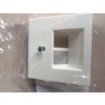 Avaya Secom Abdeckung Design Jung AS 500 für Dialler, reinweiss