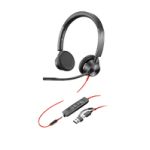 Poly Headset Blackwire C3325 Stereo USB-C/A & 3,5 mm