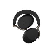 Jabra Evolve3 85 MS Link390c Black - Headset - Stereo mit Ladepad