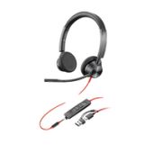 Poly Headset Blackwire C3325 Stereo USB-C/A & 3,5 mm