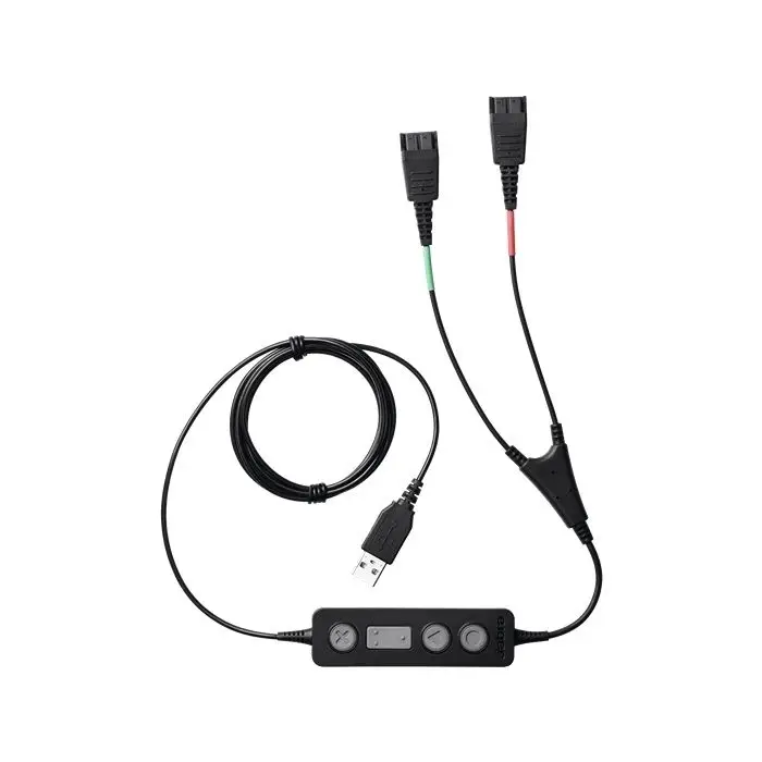 JABRA LINK™265 Trainingskabel, Schulungskabel USB auf 2x QD