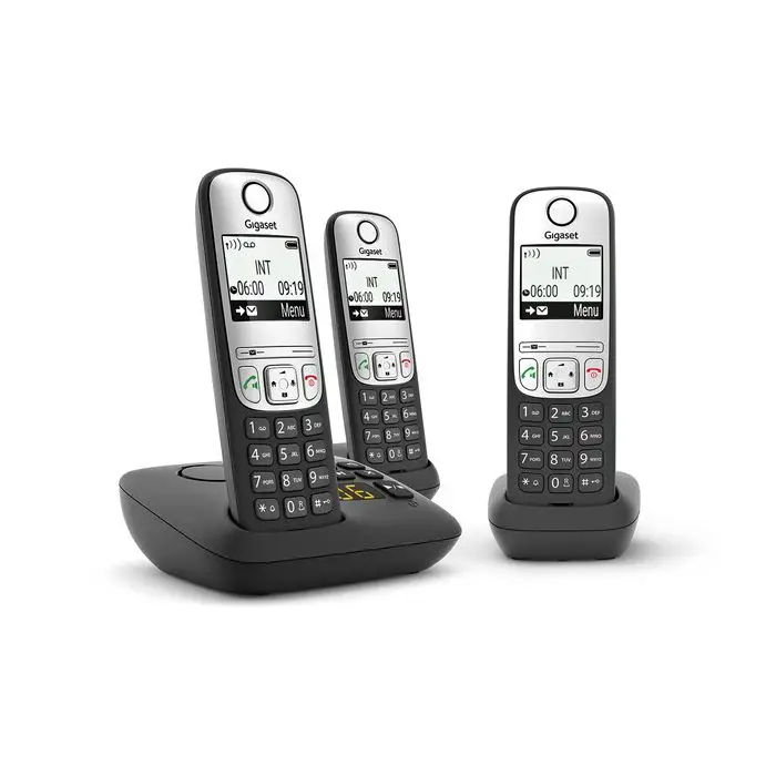 Gigaset A690A Trio Schnurlostelefon, schwarz
