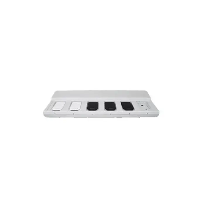 Ascom d63 / i63 Mehrfachladeregal für 6 Wechselakkus - weiß