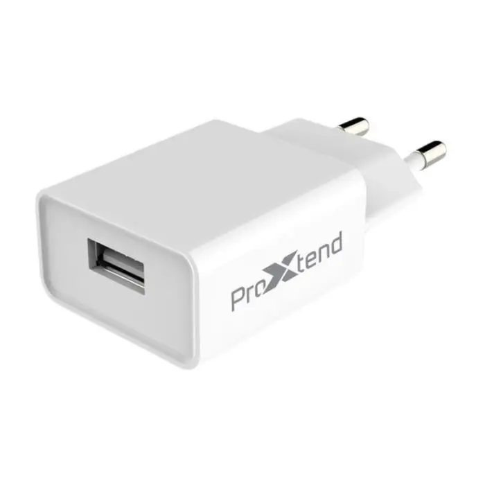 ProXtend Single Port 12W USB-A Wall Charger