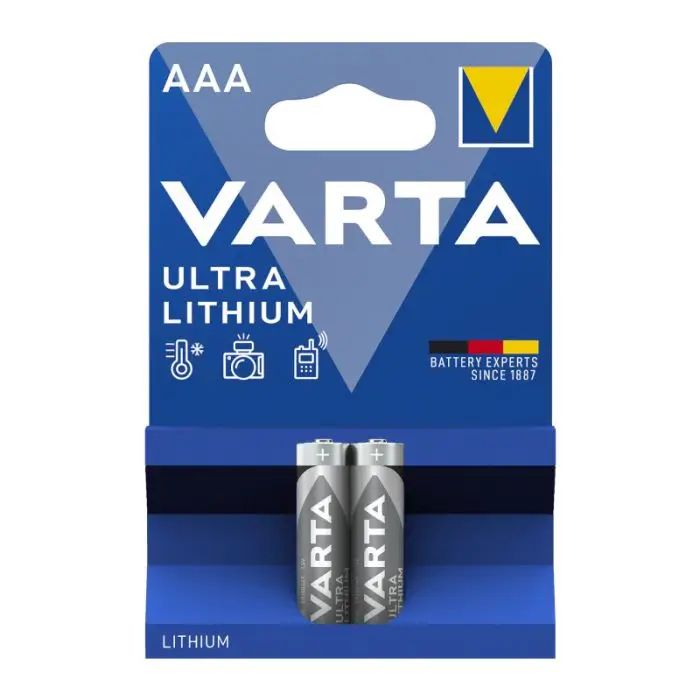 Varta UItra Lithium - Batterie 2 x AAA - Li