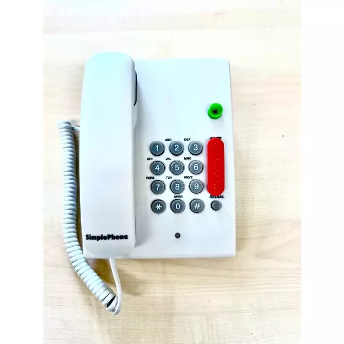 SimplePhone S - analoges Telefon mit Notruftaster