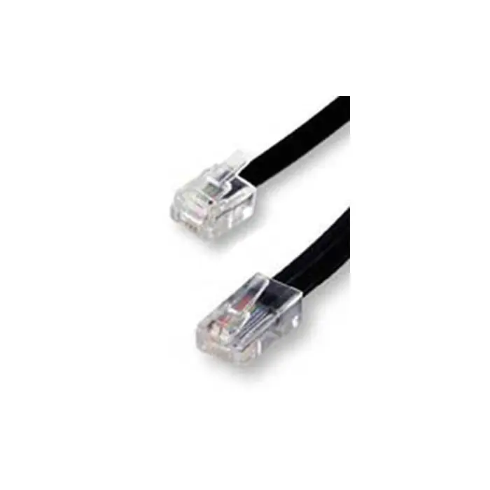 Anschlußkabel mit RJ11 auf RJ45 6- auf 8-polig>>4-adrig, 6 m