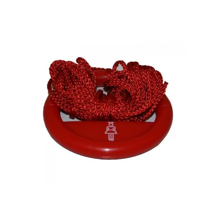 Avaya Secom Zugtaster Ersatzschnur, 4m, mit Ring, 10 Stück