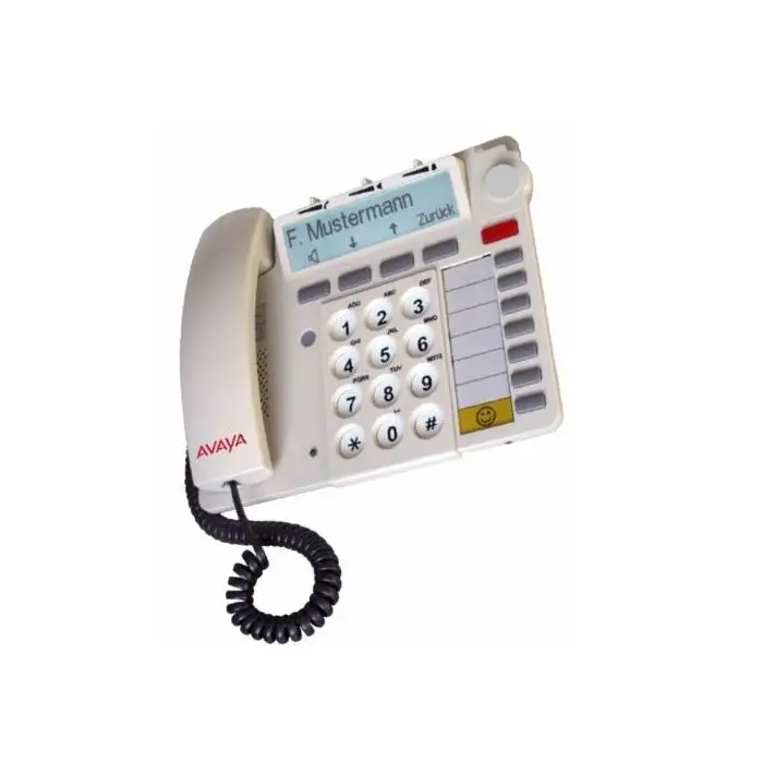 Avaya SeCom Excellence Medial RFID, seniorengerechtes Tischtelefon