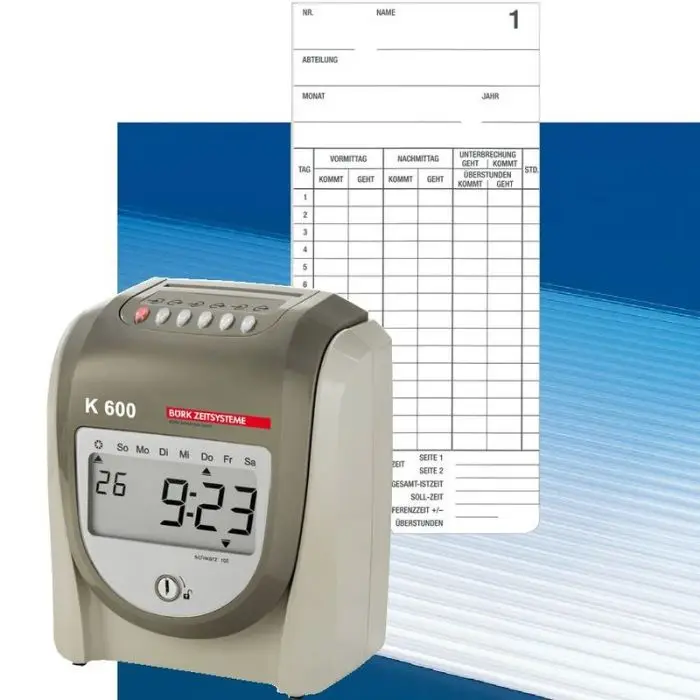 Zeiterfassungsgerät K 600