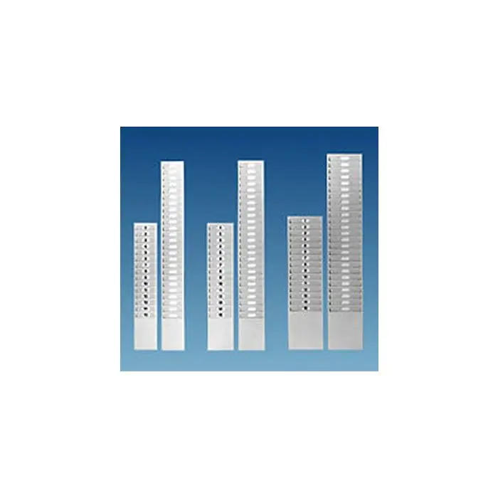 Kartenkasten aus Metall für Kartenmaß 106 x 180 - 190 mm, 15 Kartenfächer