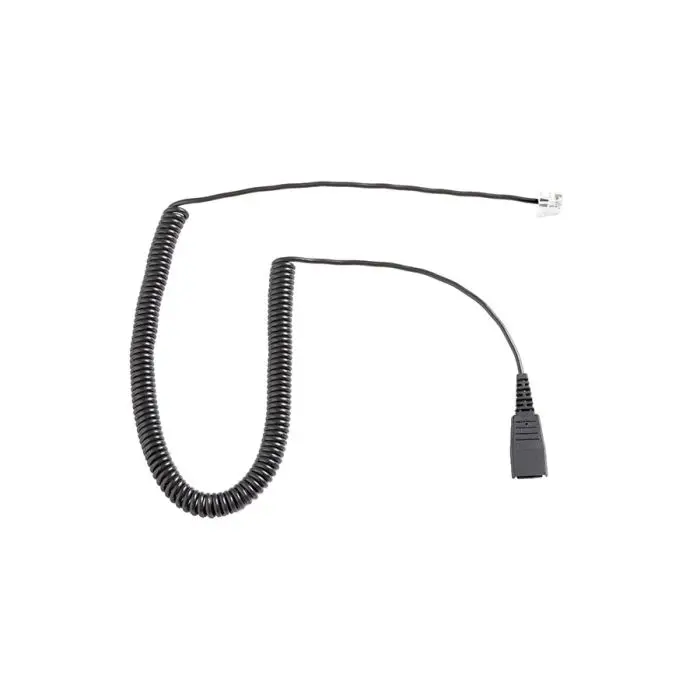 freeVoice FC Spiralkabel mit FCC 4/4 Stecker und QD