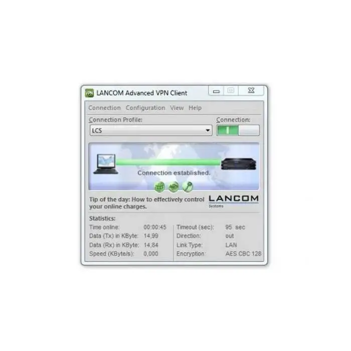 LANCOM Upgrade Advanced VPN Client Windows
