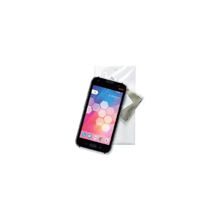 ASCOM 660589 - Displayschutzfolie passend für Myco 3 Smartphones - in schwarz 