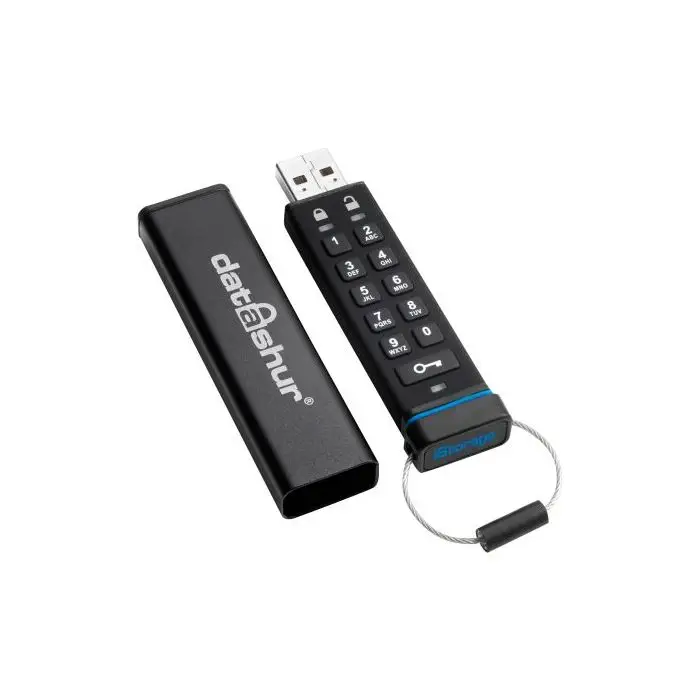 iStorage datAshur 8 GB USB-Flash-Laufwerk verschlüsselt