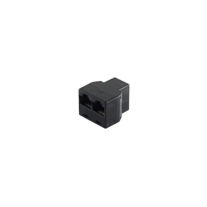 Adapter W-Kupplg RJ45(8/8) - 2 x W-Kupplg RJ45(8/8)