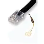 Telefonkabel WE-AS, 6-polig/4-adrig, 6m