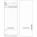 Zeitregistrierkarten für Isgus Perfect, 5882