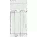 Zeitregistrierkarten Monatskarte 5904