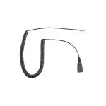 freeVoice FC Spiralkabel mit FCC 4/4 Stecker und QD