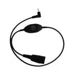 Jabra Headset Anschluss Kabel mit 2,5mm Klinkenstecker