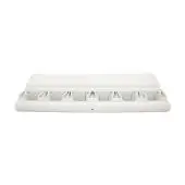 Ascom d41 / d62 / i62 / d81 Laderegal für 6 Endgeräte (ohne LAN) - weiß