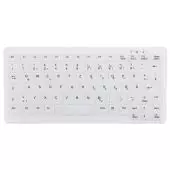 MedicalKey AK-C4110F-FU1-W/GE kompakte Funk-Silikontastatur