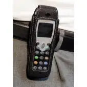 CasYy Nylontasche für Avaya DECT IH4 / FC4 / D4 mit Rotationsclip, schwarz