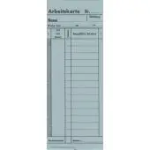 Zeitregistrierkarten, Arbeitskarte f. TR, 5915