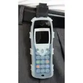 CasYy Silikonschutztasche für Avaya IH4 mit Clip, transparent