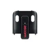ASCOM 660585 - Cover Rückseite (mit Gürtelclip) passend für Myco 3 Smartphones - in schwarz 